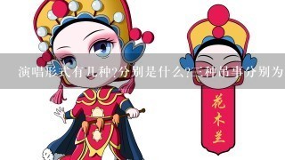 演唱形式有几种?分别是什么?3种吊事分别为?说唱音乐有哪些?戏曲音乐有哪些?欧洲音乐的5大流派是?