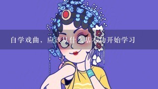 自学戏曲，应该从什么基本功开始学习