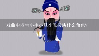 戏曲中老生小生小旦小丑扮演什么角色？